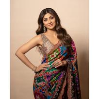 New Launch Premium patola Designer Saree Collection brown