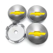 4 vnt. 60 mm automobilio ratlankio centrinis dangtelis Chevrolet Captiva Colorado Cruze Spark Malibu Trax automobiliams