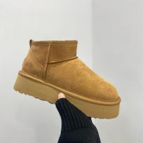 2023 m. žiemos moteriški sniego batai stori apačia, aukštis, šilti, storėjantys medvilniniai batai 40 beige