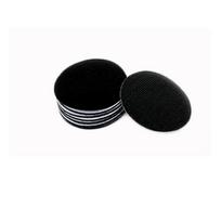 Polka Dot lipni juosta lipni Velcro juosta stiprūs klijai magiškas lipdukas fiksuotas kabliukas ir kilpa 10pcs（6*6cm） juoda