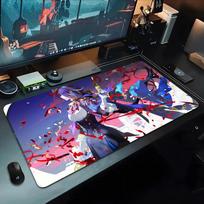 clorinde Mouse Pad 500X1000 mm Large Gaming Mousepad Gamer XL Rubber Otaku Keyboard Pad Laptop Desk Mat 600x300x2mm