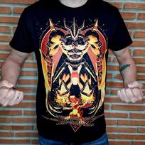 2026 new Men's New Summer Unisex Digimon Agumon to Wargreymon Evolution parent-child soft T-Shirt Men's and Women's Short Sle... XL beige