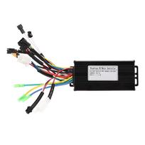 Electric Bike Controller Brushless Motor 24V 36V 48V 500W 750W 3 Mode Sine Wave 26A Modified Accessories black