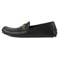 GUCCI Horsebit Gommino vyriški batai juodi 624698 1XH10 1066 46 black