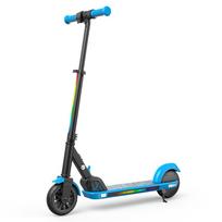 K4 Vaikiškas elektrinis paspirtukas 130W 2,6Ah 6'' ratai Bluetooth garsiakalbis Sulankstomas ir aukščio reguliuojamas 3 greičių 7-8 km atstumas Elektrinis paspirtukas vaikams mėlyna