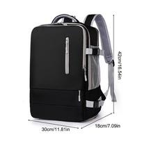 Women Travel Backpack Waterproof Anti-Theft Casual Daypack Bag Luggage Strap USB Charging Port Backpacks Laptop School Bags
