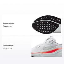 Nike Air Zoom Pegasus 41 GS White Bright Crimson Kids Sneakers Barely-Green Metallic-Silver FN5041-108 32 black