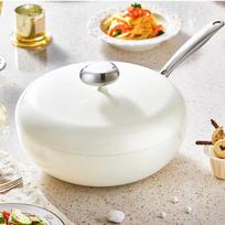 Zhi Shi Enamel Ceramic Non-stick Wok