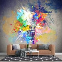 Kūrybingi Grafiti Sienų Tapyba 3D Didelė Animacinio Grafiti Sienų Tapyba Miegamojo Svetainės Kavinės Baro Tapetai Namų Dekoras 200 cm(W) x 140 cm(H)
