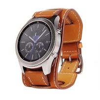 Originalios odos pakaitinė laikrodžio apyrankė Samsung Gear S3 Frontier juoda