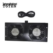 Totem Rackmount Dual Axial Cooling Fan CN plug (adapter included)