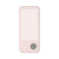 2 in 1 Speaker Shower Phone Holder IPX4 Anti Fog Touch Case 360° Rotate Bathroom Phone Box 12H Continuous Play 3W 1 white