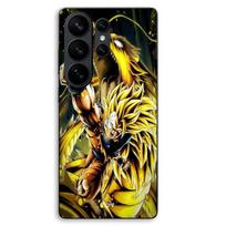 Case For Samsung Galaxy S26 Ultra Son Goku Super Saiyan SSJ3 Point Attack Dragon Maniacase juoda