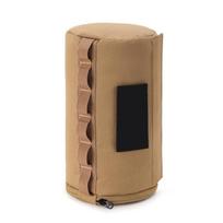 Waterproofs Camping Toilet Paper Holder with Label Area Zippers and D Rings Suitable for Outdoor Hanging Accessories