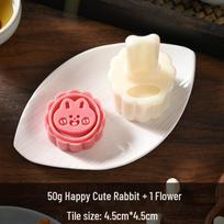 Ice Skin Mooncake Press Mold - Mung Bean Cake Pastry Tool for Mid-Autumn Festival