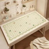 Large Mouse Pad Waterproof Keyboard Mat Study Cushion Table Protector  Children Style 8 beige