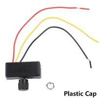 1 vnt. 12V vandens siurblio greičio reguliatorius Metalinis Plastikinis Greičio jungiklis Sodui Įrankių Priedai plastic cap black