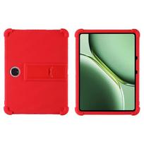 Dėklas skirtas TCL TAB 11 FE / 2 kartos 11  9465X Tab 8 2 kartos 8.7  8188X1 NXTPAPER 14 14.3  A1 Plus 12.2  Minkštas silikoninis smūgiams atsparus dangtelis su stoveliu gale TCL TAB 11 FE 11 raudona