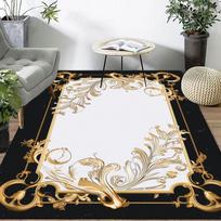 Luxury Lounge Rug Sofa Side Large Area Rugs European Marble Decor Living Room Carpet Soft Anti Slip Bedroom Floor Mat 160x230cm 60*90cm