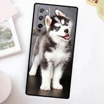 Animal Husky puppy Phone Case For Samsung Galaxy S25 S24 S23 S26 Ultra S20 FE S21 FE S22 Plus S10 S25 FE Cover Galaxy S23 Plus gray