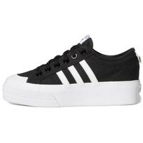 adidas Nizza Platform Juodi Moteriški Kedai Core-Black Avalynė-Balta FV5321 36 black