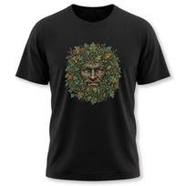 Green Man T-Shirt | Pagan Nature Spirit Folklore Mythology Unisex Tee Shirt M