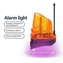Wide Pressure DC/AC 12V-220V Alarm Flashing Light for Door Control & Automatic Gates Yes geltona