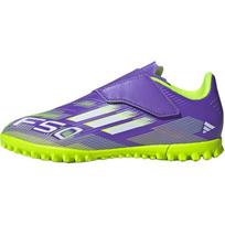 Adidas F50 CLUB Audiniai Žemi Futbolo Batai Violetiniai Vaikams JI0034 38.5 purple