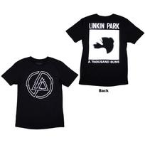 Linkin Park Unisex T-Shirt A Thousand Suns (Back Print) Black (M) XXXL gray