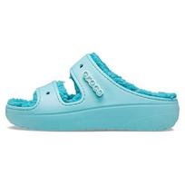 Crocs Classic Fuzzy šlepetės Unisex šlepetės Mėlynos 207446-4SS 34-35 white