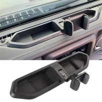 Car Mobile Phone Holder Stand for Jeep Wrangler JL 2018-2022 GPS Bracket Dash Mount Storage Organizer Box Interior Accessories juoda