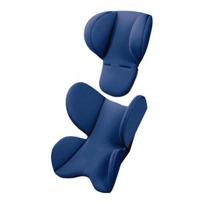 Kūdikio sėdynės pagalvėlė Kūdikio automobilinės kėdutės įdėklas Kūdikio galvos ir kūno atramos pagalvėlė Ergonomiška vežimėlio pagalvėlė naujagimiams, mažiems vaikams tamsiai mėlyna spalva