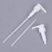 2 vnt. Universali šampūno/kondicionieriaus pompa buteliui, 1 l/33,8 oz. Universali plastikinė pompos galvutė balta