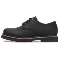 Birkenstock Cow Leather Casual Shoes Unisex Black 1028173 40
