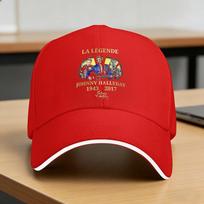 Summer Johnny hallyday Baseball Cap  Outdoor Gym yk Retro Trucker Hat Unisex Design Sun Baseball Caps One Size