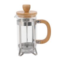 French Press Coffee Maker Hand Pressed French Press Pot for Home Office Camping Home Party 350ml gray