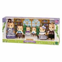 Sylvanian Families Calico Critters Lapės šeimos rinkinys (Nauja)