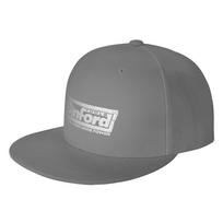 Fashion Binford Logo (White) Flat Brim Sun Hat  Park Stroll Beret Unisex Adjustable gray