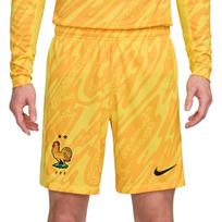 Nike Dri-Fit 2024 European Championship France Team Goalkeeper Moisture-Wicking Comfortable Logo Football Pants Men bottoms FJ4295-719 XL