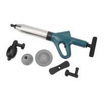 Drain Blaster Air Plunger High Pressure Powerful Drain Blaster for Toilet and Kitchen gray