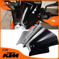 duke 125 250 390 Motociklo priekinio stiklo priekinio stiklo skydelis Viser priekinio stiklo priekinio stiklo skirtas KTM DUKE125 DUKE250 duke Clear white