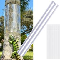 6PCS Clear Polycarbonate Tube, 2  (50mm) Diameter Round DIY Plastic Tubing, 13 (328mm) Length Rigid Storage Tube,5/64  (2mm) Wall one size