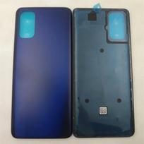 For Oppo Realme 7 Pro Full Housing Case Middle Frame Cover+Battery Back Cover Rear Cover+Camera Lens Blue Back cover blue