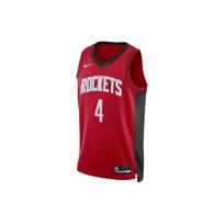 Nike NBA Swingman marškinėliai 22-23 sezono Houston Rockets Jalen Green #4 Vasarinė be rankovių krepšinio liemenė Unisex viršutiniai drabužiai Raudonas DN2006-659 2XL red