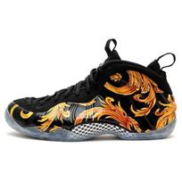 Supreme X Nike Foamposite One Black 652792-001 42 black