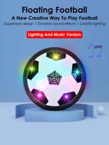 Floating Football Electric Interactive Toy for Kids Indoor Parent Child Sports Game Creative Fun Play