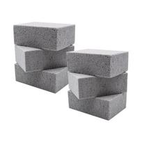 Bloc de nettoyage en pierre ponce - 6 pièces - Réutilisable - Sans produits chimiques - 3,9x2,7x1,6 pouces