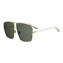 Dior Thin Leg Pilot Sunglasses Women sunglasses Gold DIORMONSIEUR22IKO7 64,Gold gray