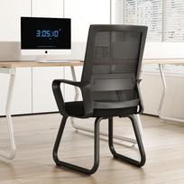 Ergonomic Office Swivel Chair with Comfortable Backrest for Long Sitting gray