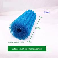 Chuangxing Atman Išorinis akvariumo filtras žuvims ir vėžliams blue